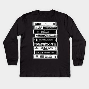 Cassette Hip Hop 90s Original Kids Long Sleeve T-Shirt
